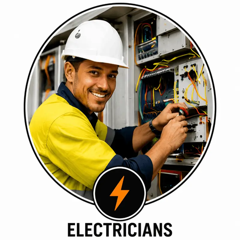 TradieCams Dashcams - Electricians - Icon