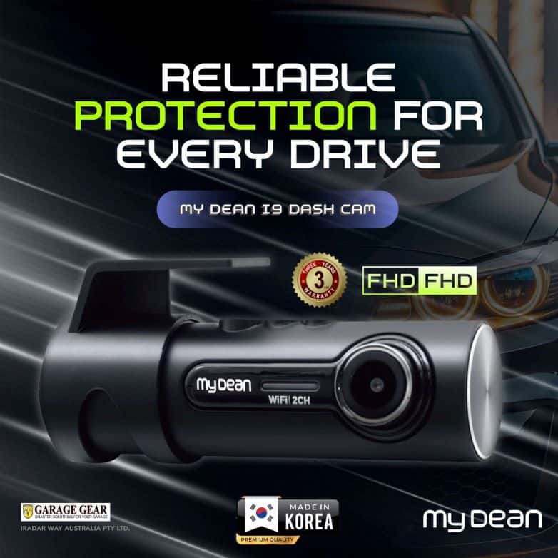 TradieCams Dashcam - MyDean I9 - Main Image