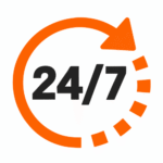 TradieCams - 24 7 logo (black text)
